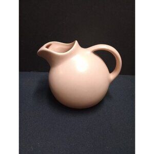 Pink Franciscan  Ceramic  Ball Rounded Pitcher